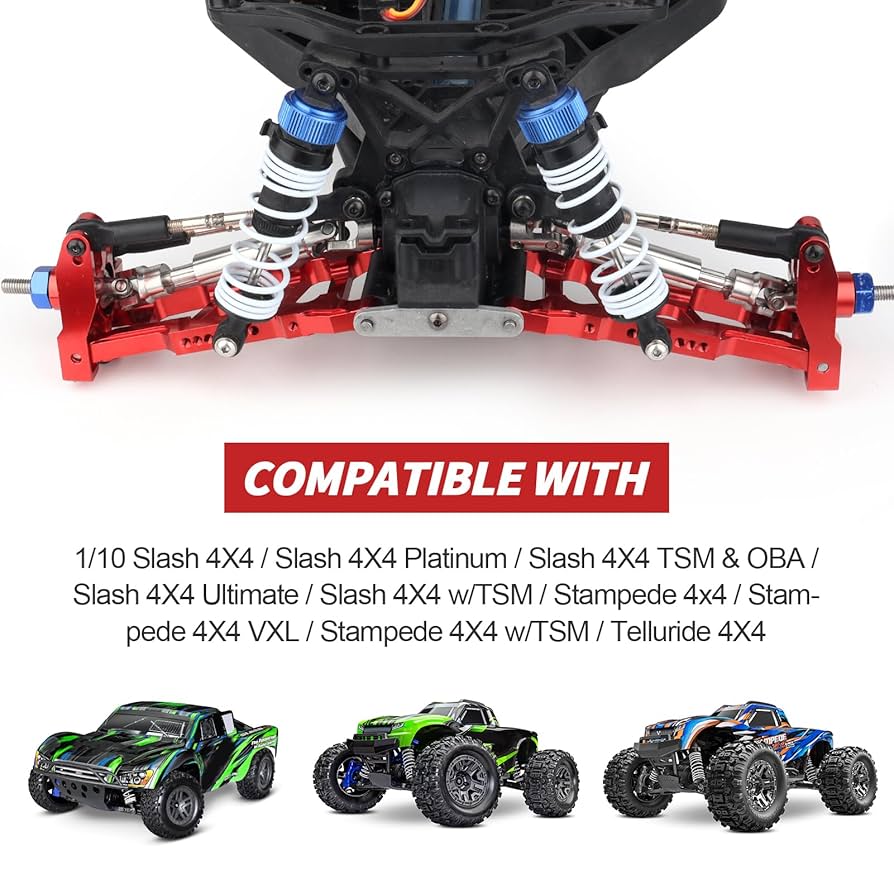 Amazon.com: Hobbypark for 1/10 Traxxas Slash 4x4 Upgrade